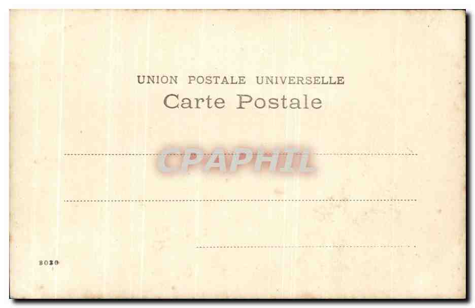 CPA L'Invitation a La Valse Femme  — Verso