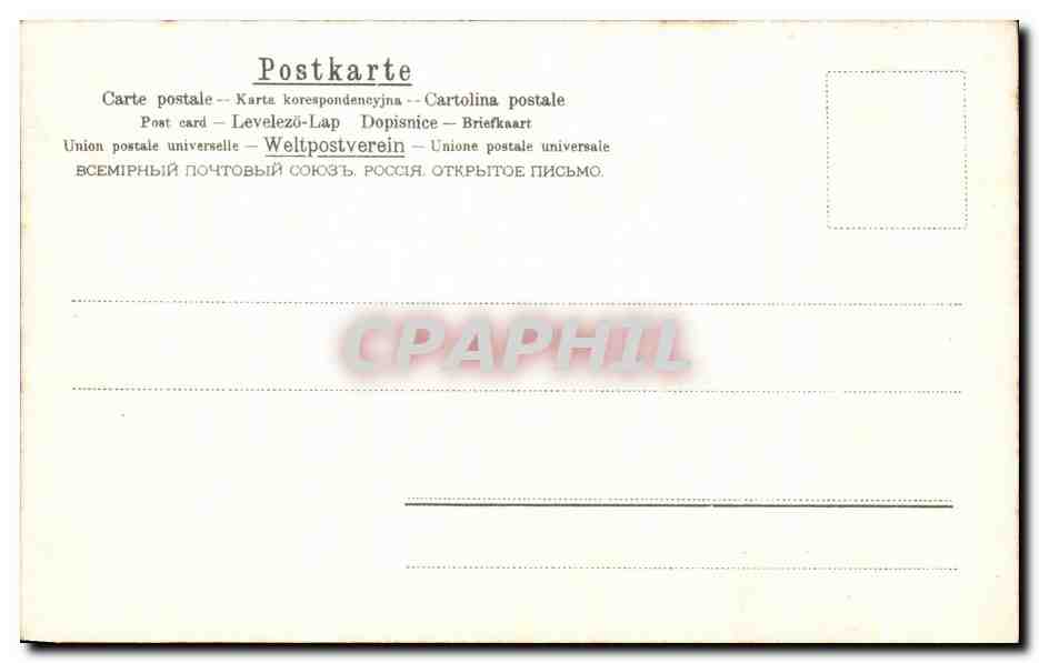 Frau und Kind im Garten — zärtliche Szene — A & M B Nr. 346 — Rückseite