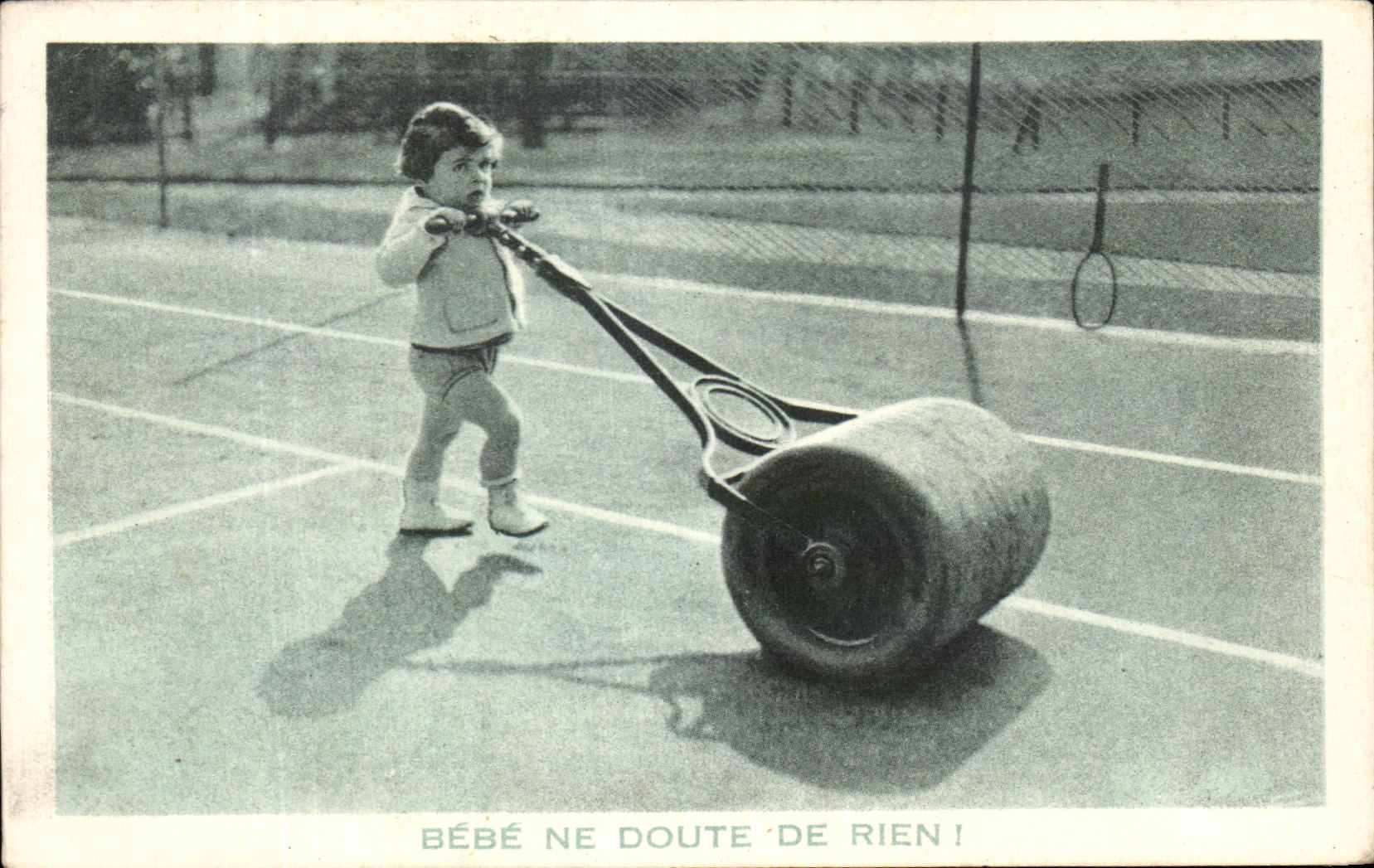 CPA Bebe Ne Doute De Rien
