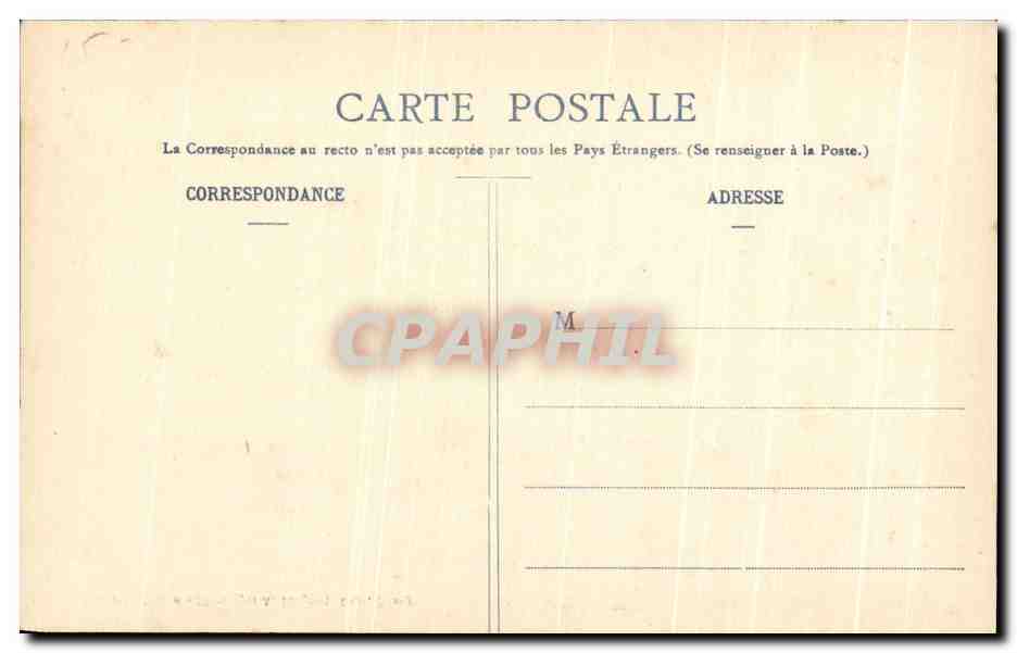 CPA Le Gue Le Traverse Enfant — Rückseite