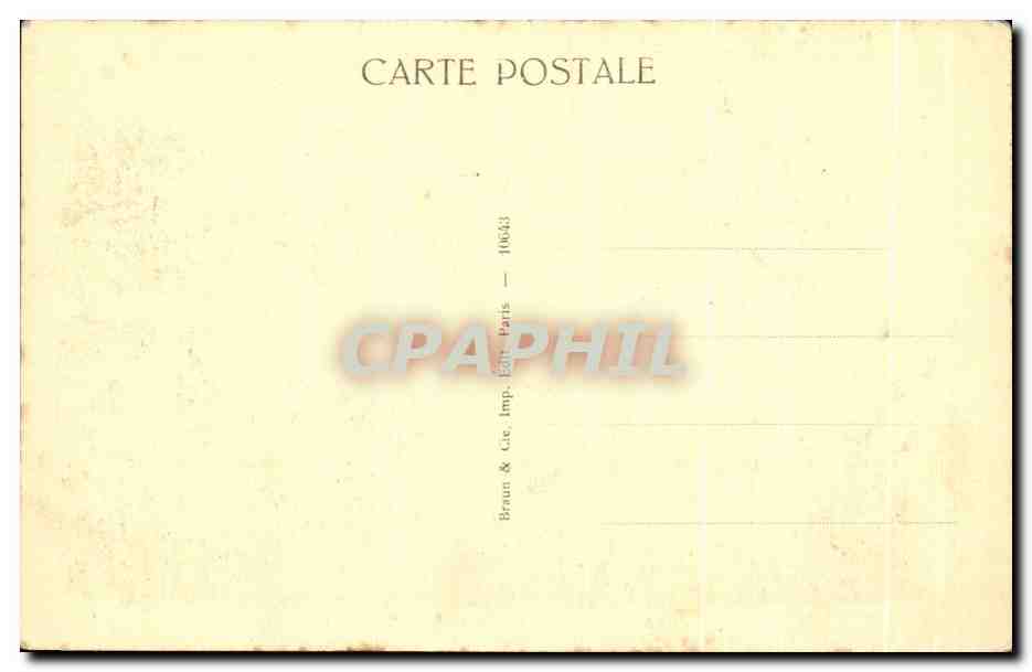 CPA Musee Du Louvre Millet Le Printemps  — Verso
