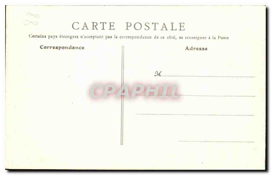 CPA Saint Maurice Vue Generale — Verso