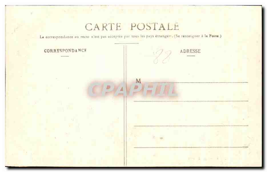 CPA Saint Maurice Sur Moselle Le Ballon de Servance — Verso
