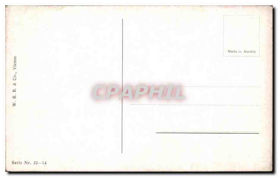 CPA Paysage Folklore  — Verso