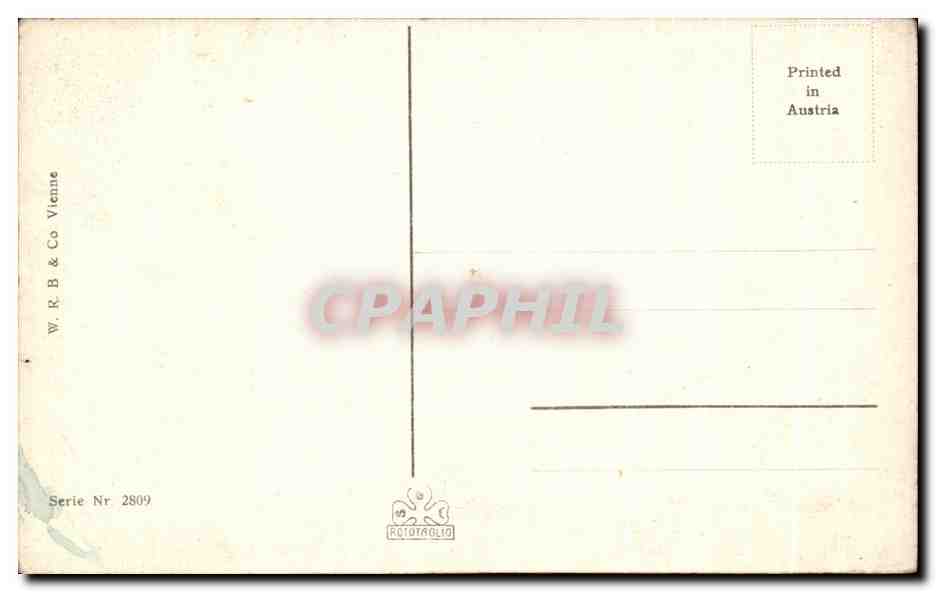 CPA paysage  — Back