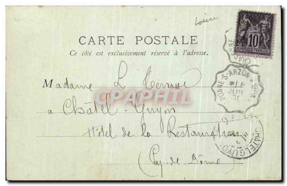 Déesse de la Lune — B.F. Paris — n° (2) — Verso