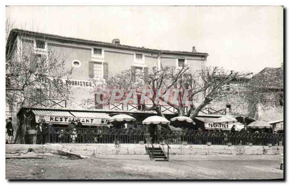 CARTE PHOTO Restaurant des touristes 