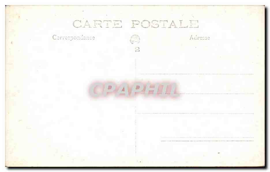 CARTE PHOTO Restaurant des touristes  — Rückseite
