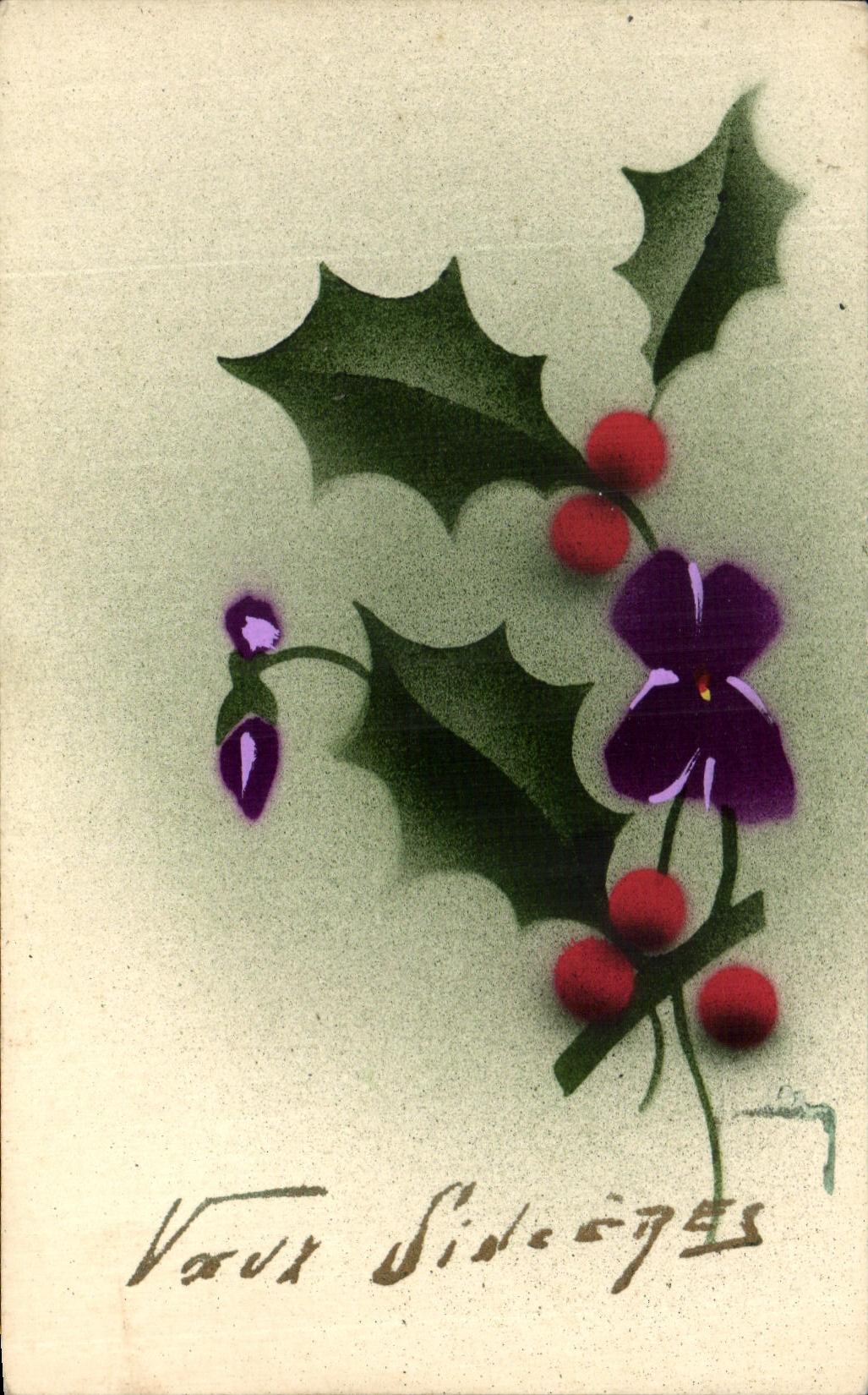 CPA Fleurs 