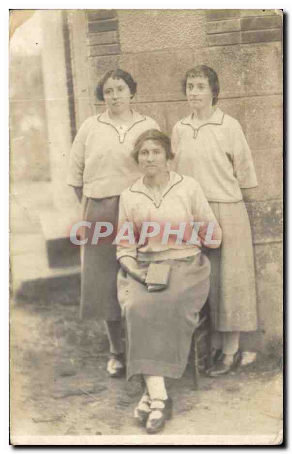 CARTE PHOTO Femmes 