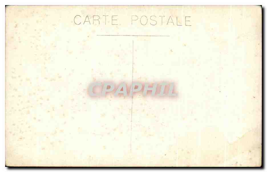 CARTE PHOTO Femmes  — Verso