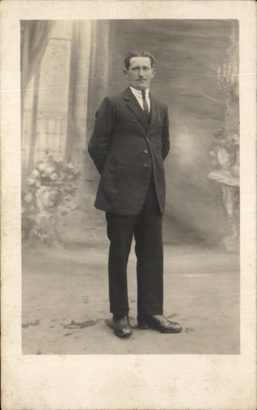 CARTE PHOTO Homme