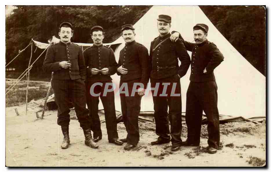 CARTE PHOTO Soldats militaria 