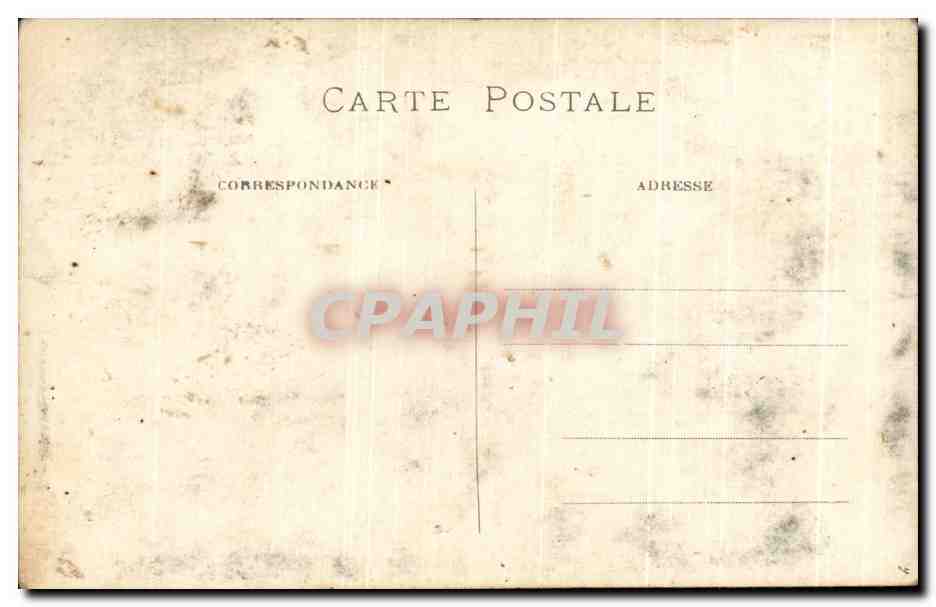 CARTE PHOTO Femme Marchande de chemises Dentellieres  — Rückseite