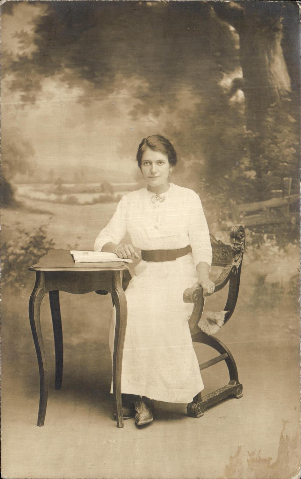 CARTE PHOTO Femme 
