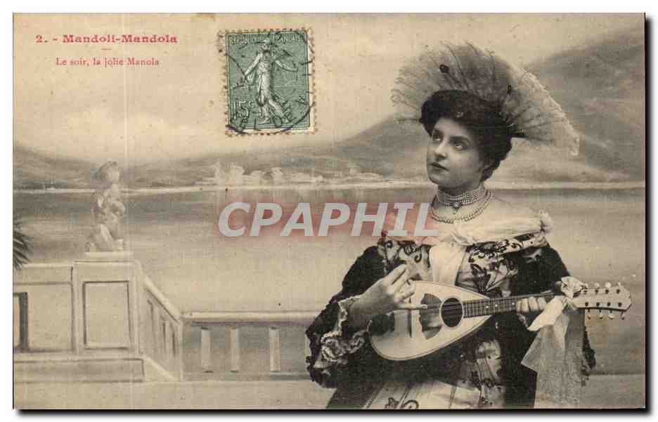 Mandoli-Mandola — Le soir, la jolie Manola — éditeur non visible