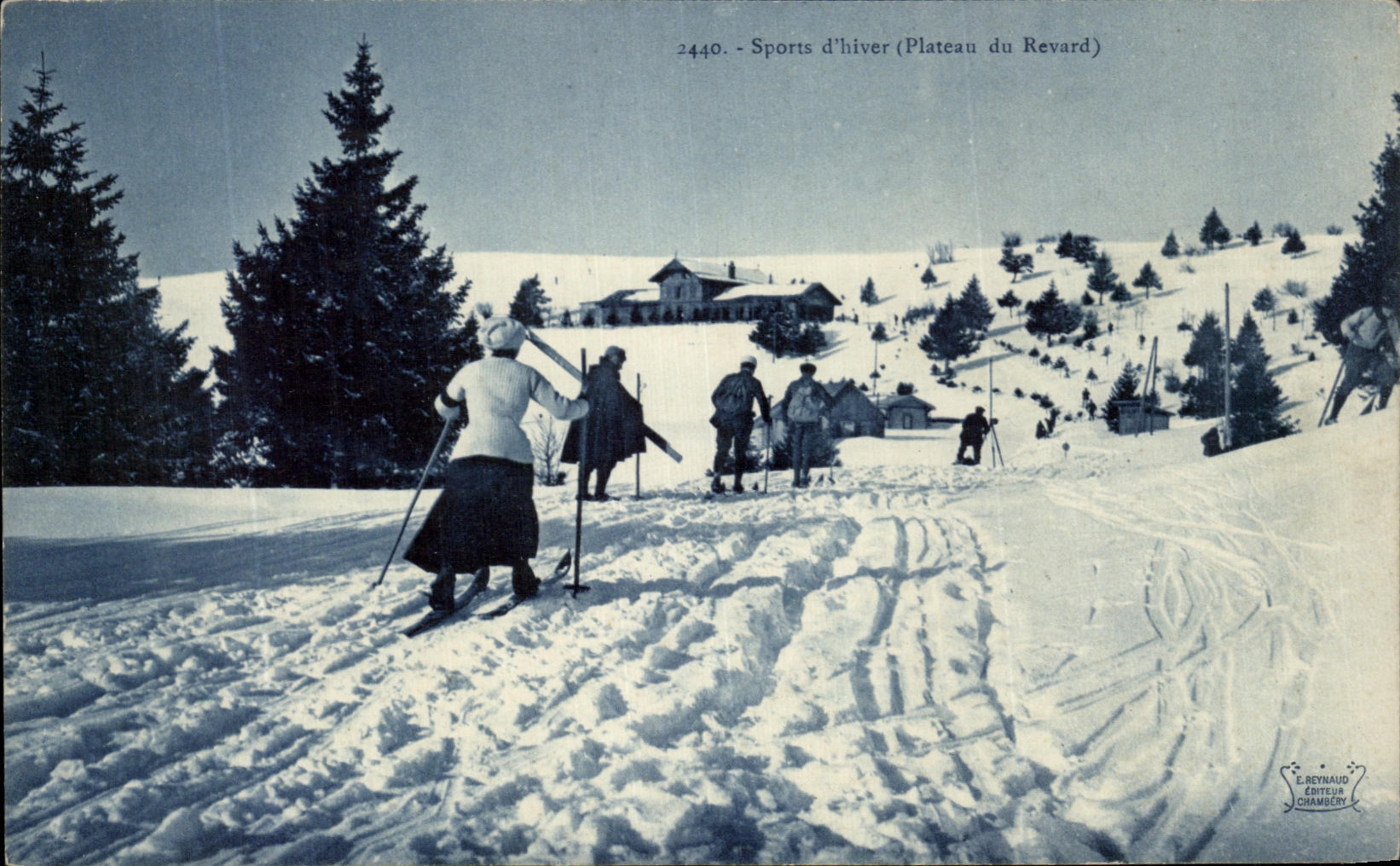 CPA Sports d'Hiver Plateau du revard ski 