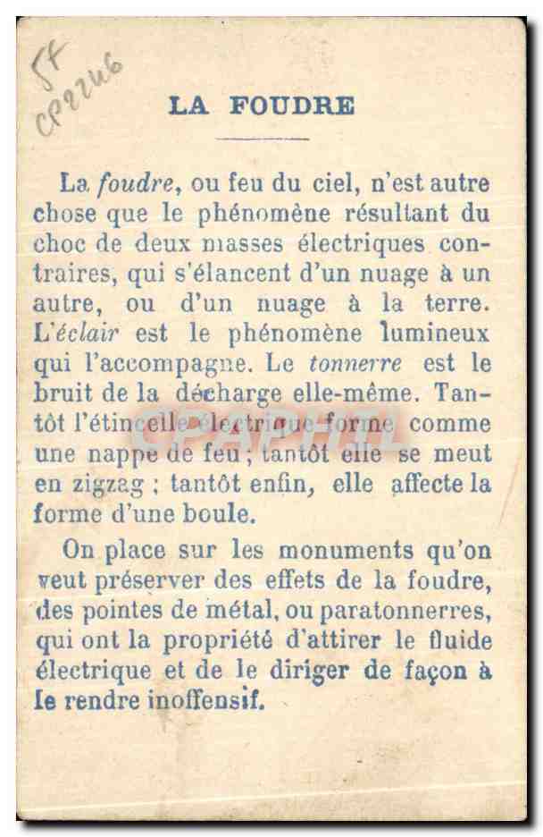 Image La Foudre — Back