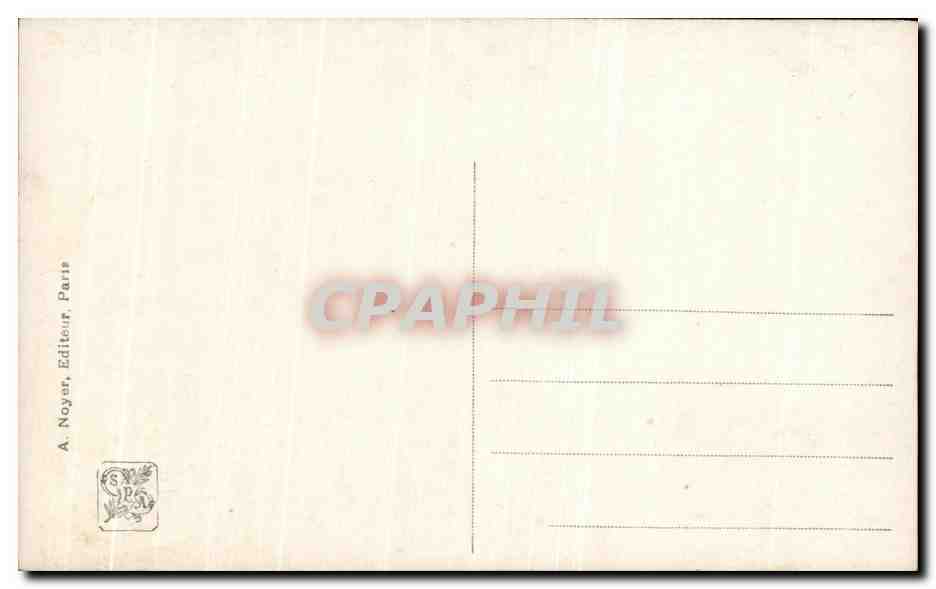 CPA Salon Rigolot Fn d'Automne Herest Ende  — Verso