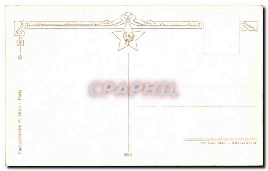 CPA Marine Bateau Voilier  — Rückseite