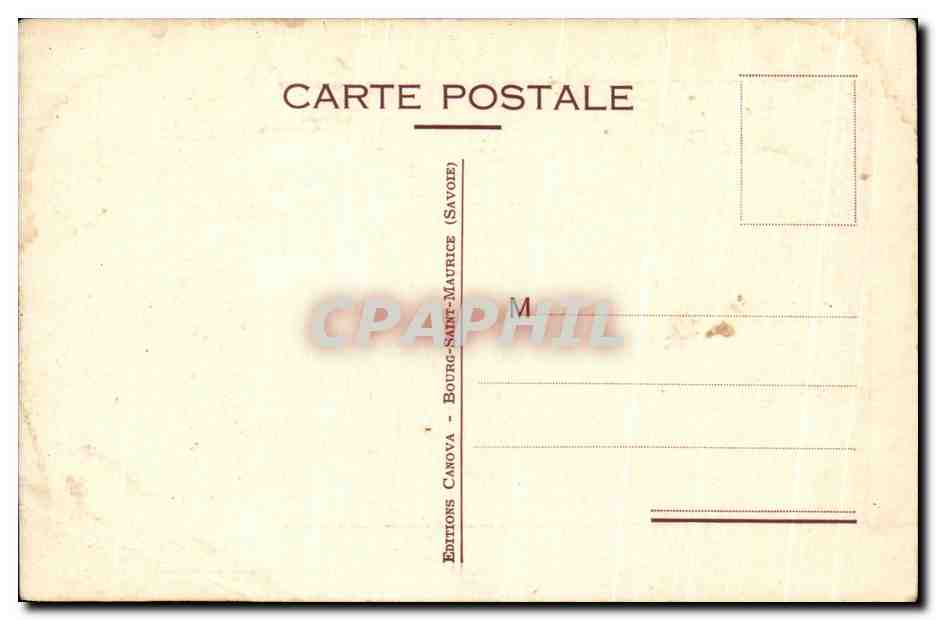 CPA Essai De Reconstitution du Visage de la Vierge Marie — Rückseite