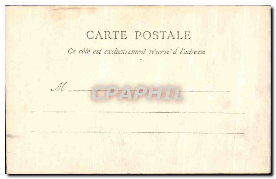 CPA Santi Raphael Sanzio — Verso