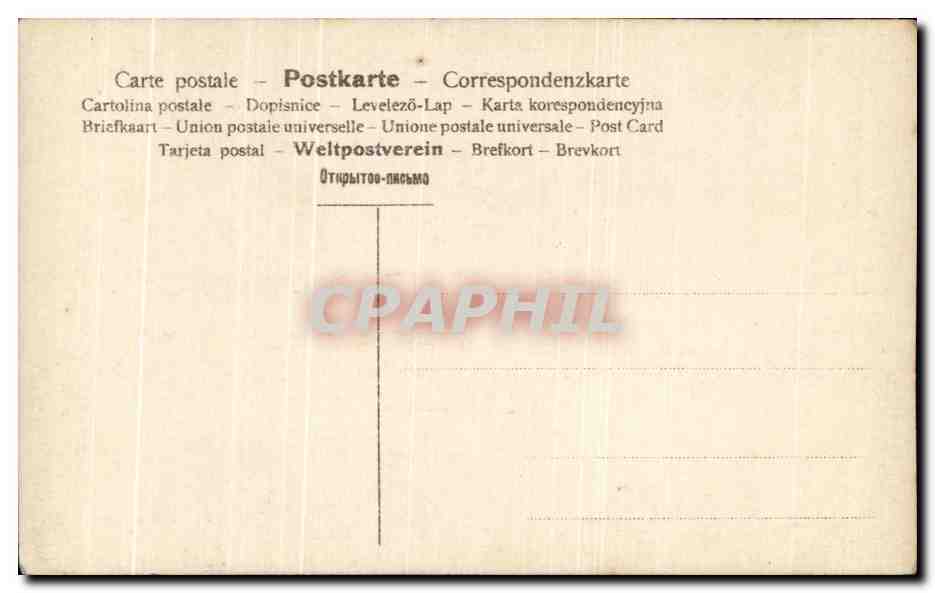 CPA Moreelse Die Schone Schaferin Amsterdam — Verso