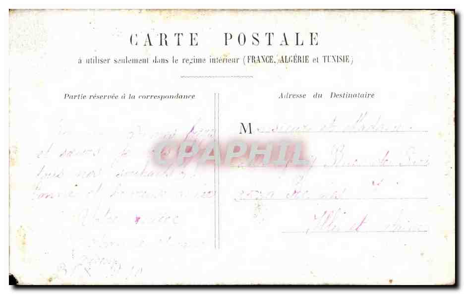 CPA La Distribution des Jouets Enfants Femme  — Rückseite