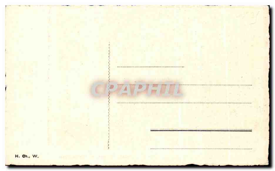 CPA Fantaisie Fleurs  — Verso