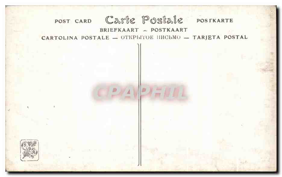 CPA Le Matin Didier Pouget — Verso