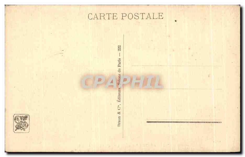 CPA Le Primtemps A La Cote D'Azur  — Verso