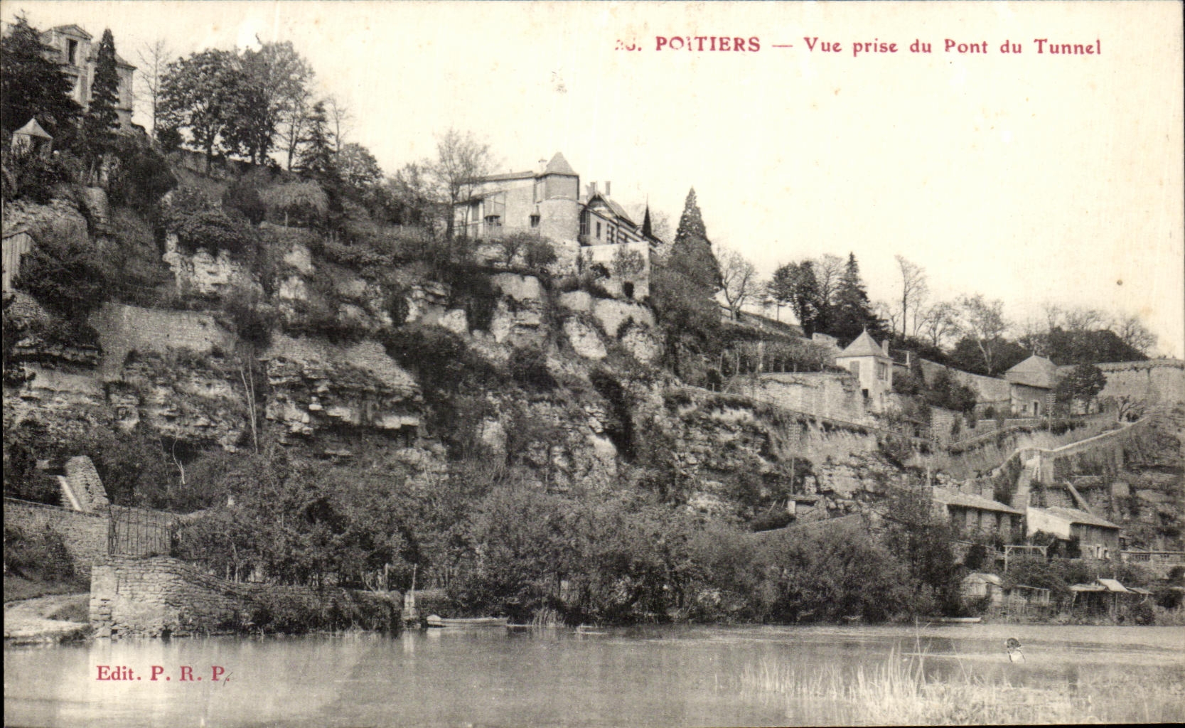 Poitiers — Vue prise du Pont du Tunnel — Edit. P. R. P.