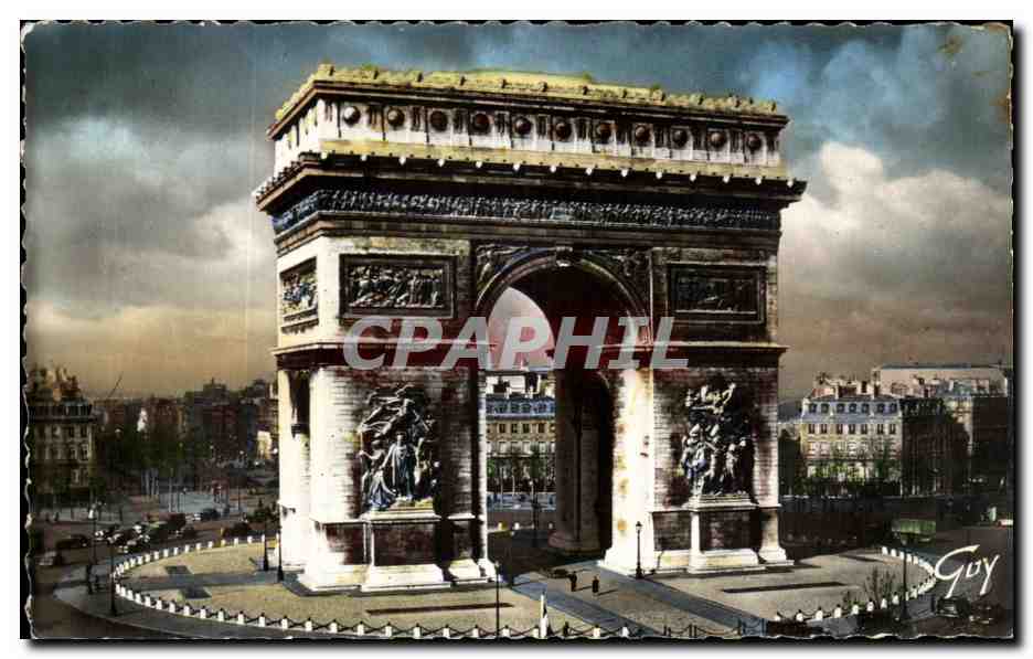 CPA Paris Et Ses Merveilles Arc de Triomphe de L'Etoile