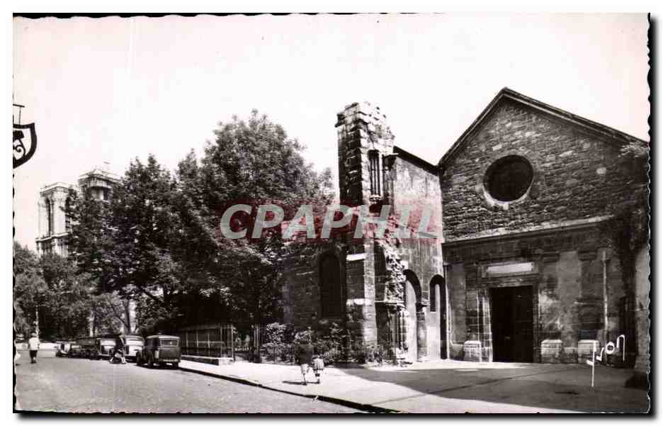 CPA Paris En Planant Eglise Saint Julien le Pauvre