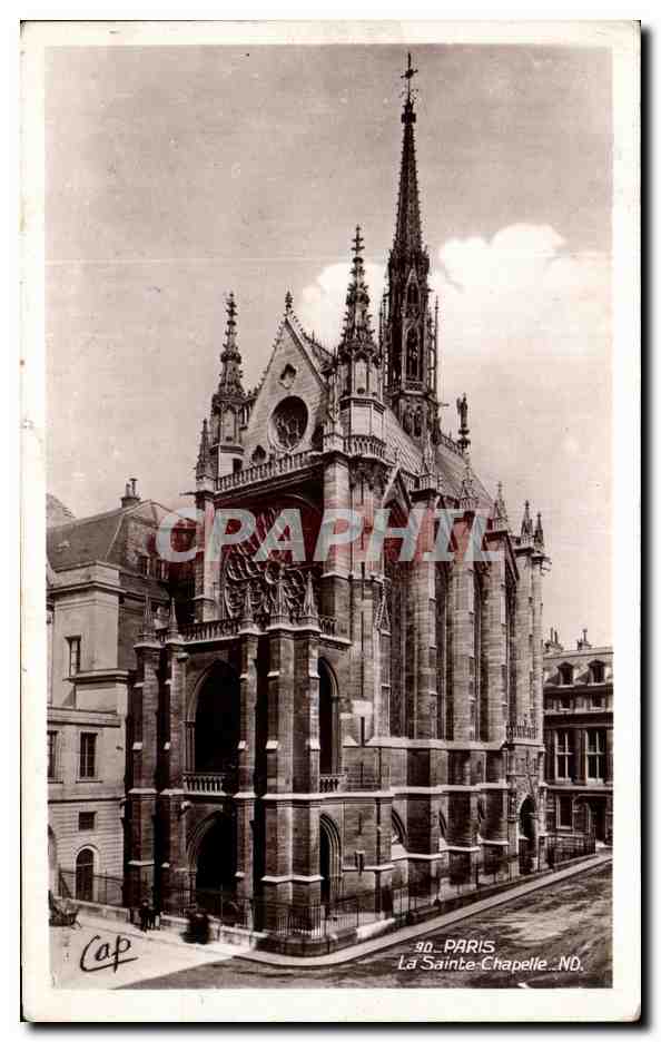 CPA Paris la Sainte Chapelle