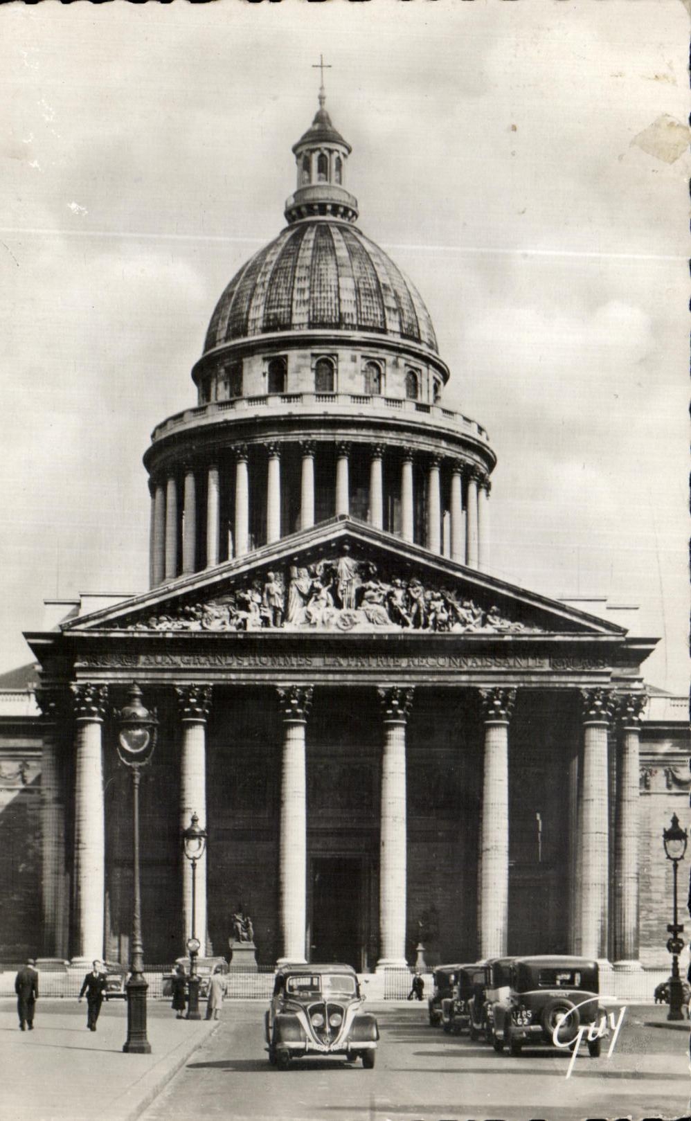 CPA Paris Et Ses Merveilles Le Pantheon