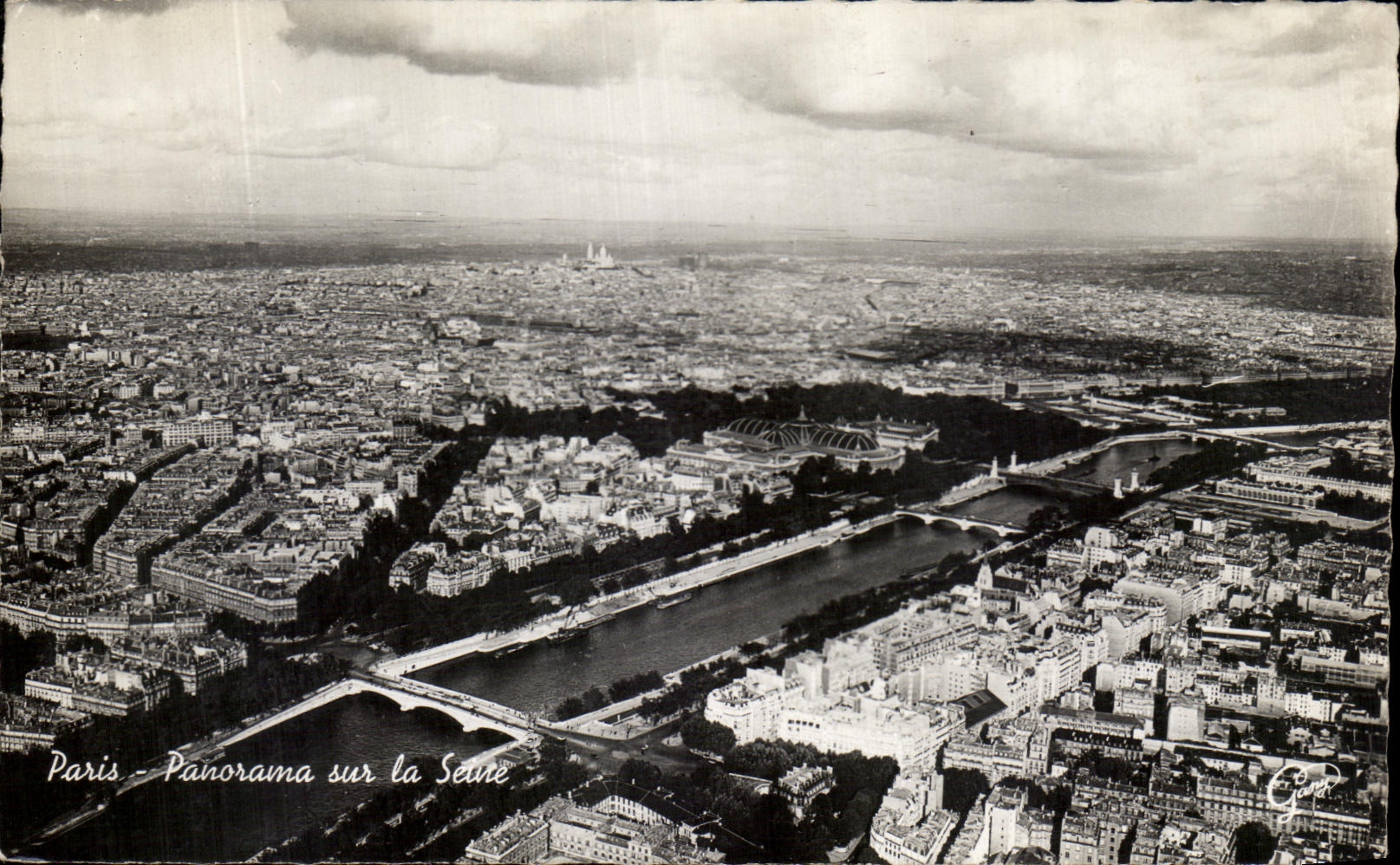 CPA Paris Panorama sur la Seine 