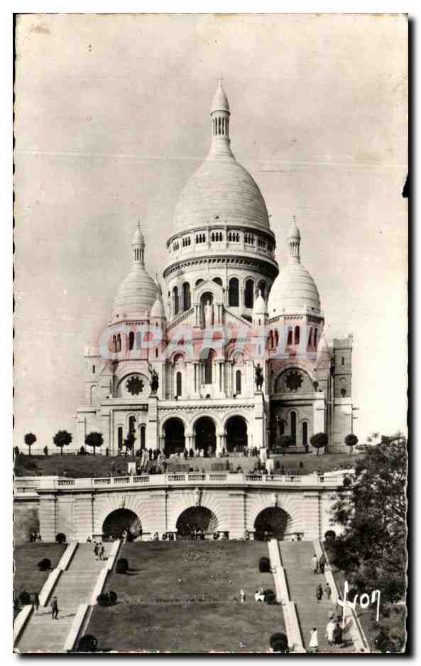 CPA Paris En Flanant Sacre Coeur Montmartre