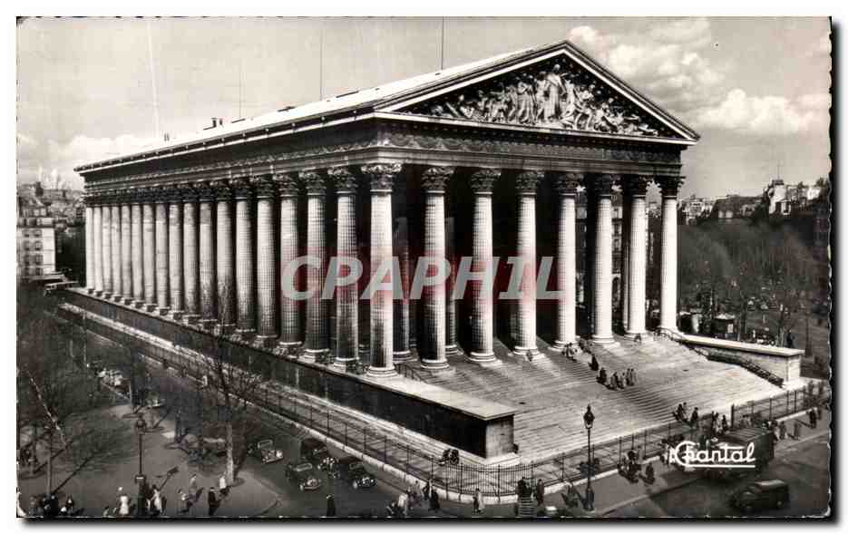 CPA Paris Eglise de la Madeleine