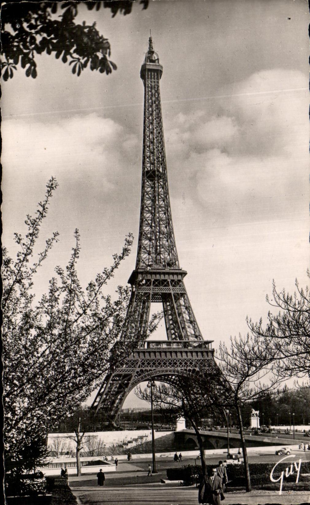 Eiffelturm — Paris — Éditions André Lescart 'Guy'