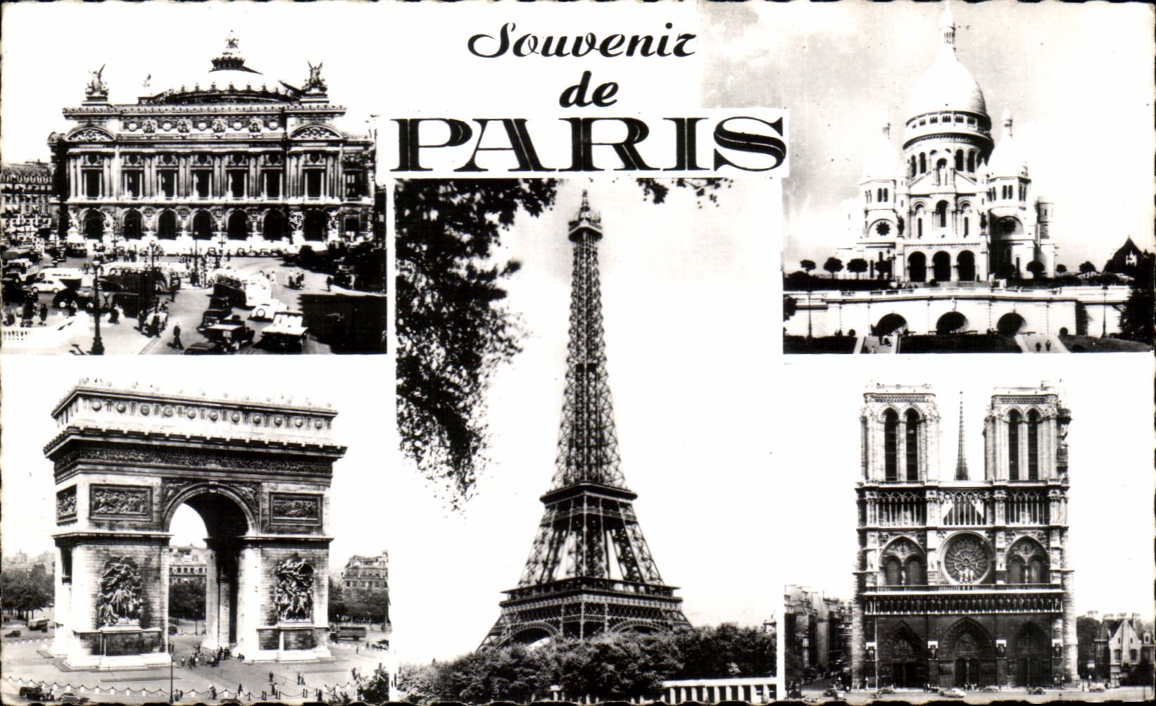 Paris — Souvenirs de Paris — P.T.T. Paris