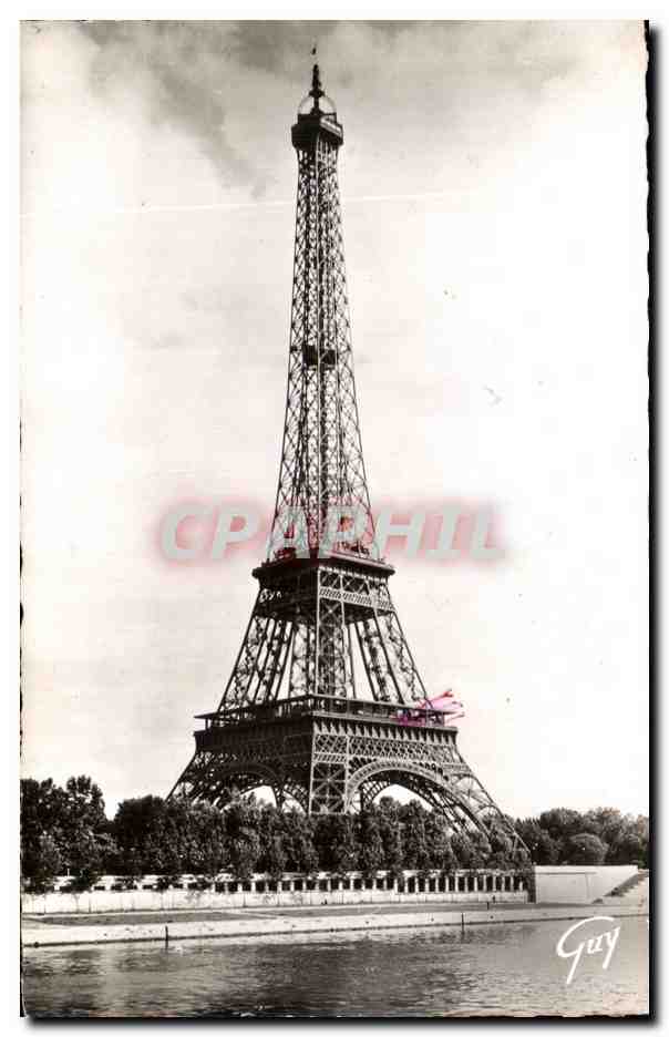 La Tour Eiffel — vue de l'avenue de New-York — André Lecointe, Éditions Véritable