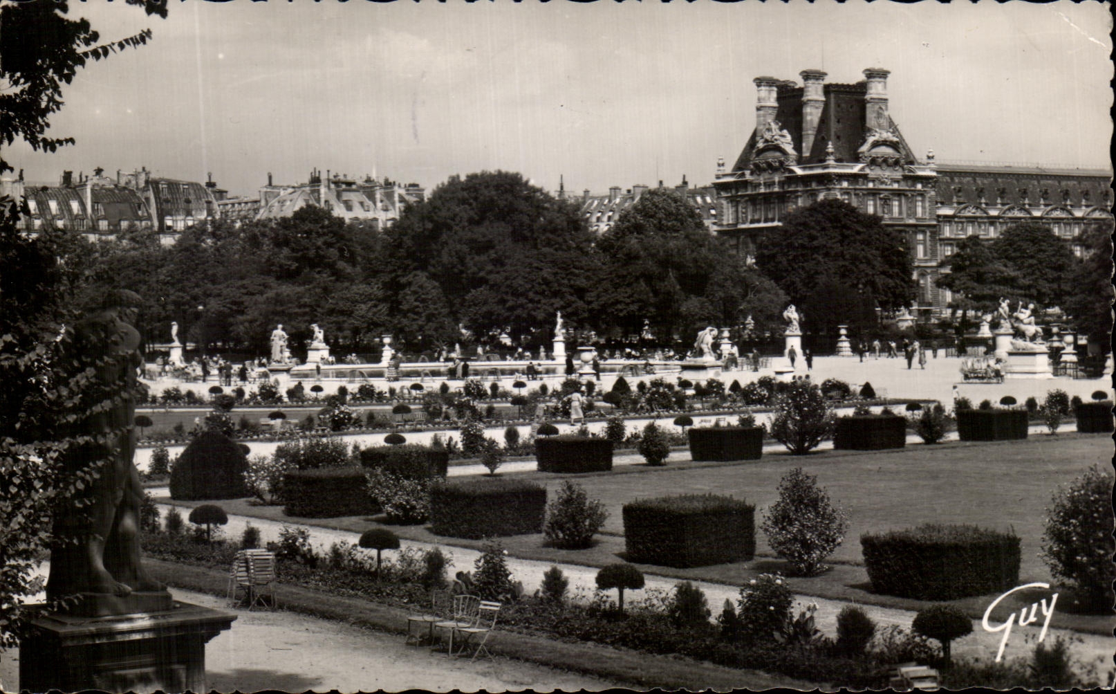 CPA Paris Et Ses Merveilles Le jardin des Tuileries