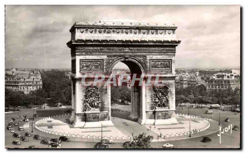 CPA Paris En Flanant L'Arc de Triomphe de l'Etoile