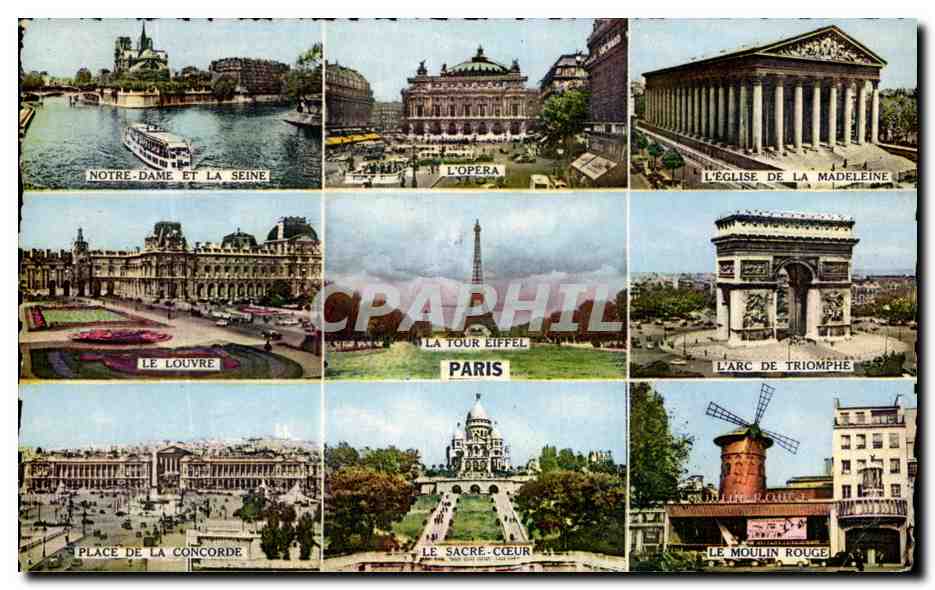 Paris — Lieux emblématiques — Éditeurs du Globe
