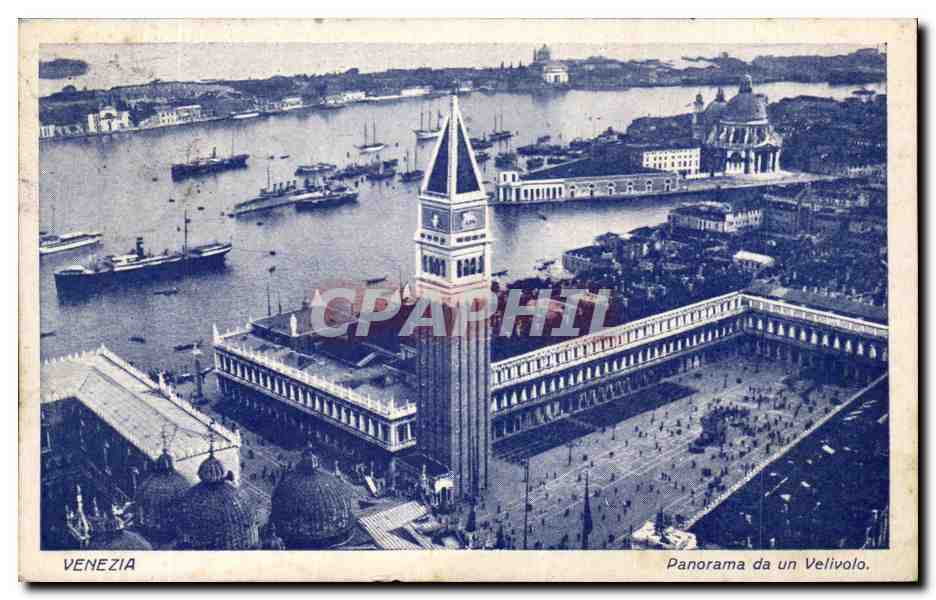 CPA Venezia Panorama da un Velivolo 