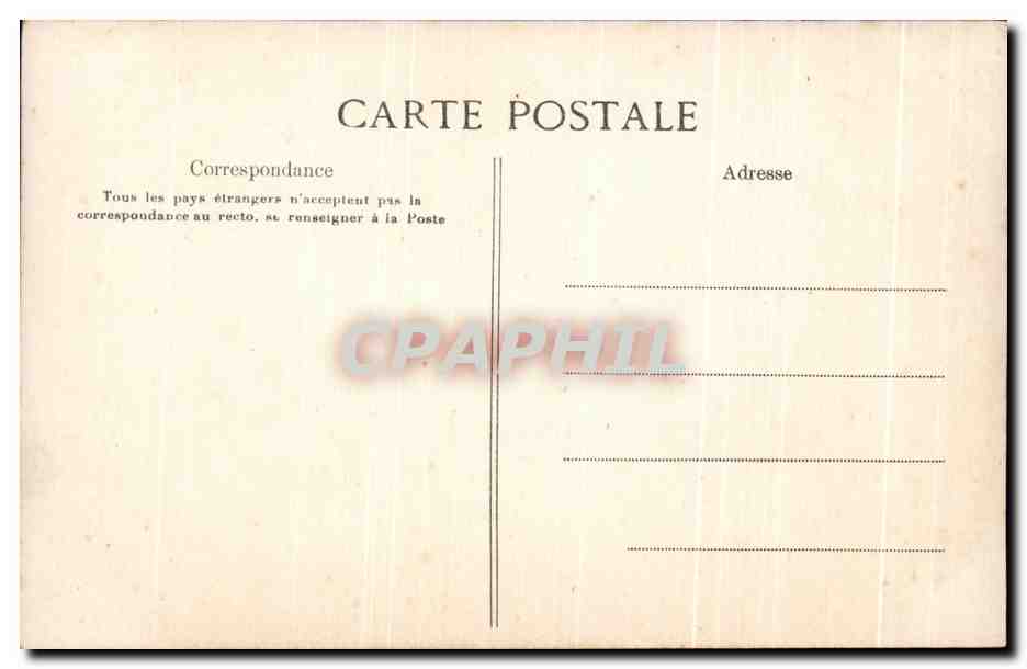 CPA Paris Place de la Bastille Colonne de Juillet — Rückseite