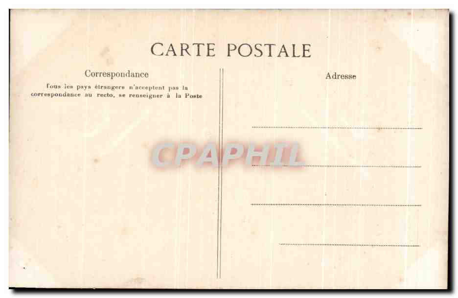 CPA Paris La Madeleine — Verso