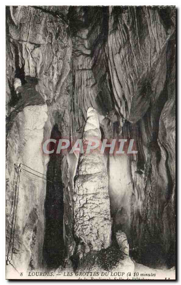 CPA Lourdes Les Grottes Du Loup