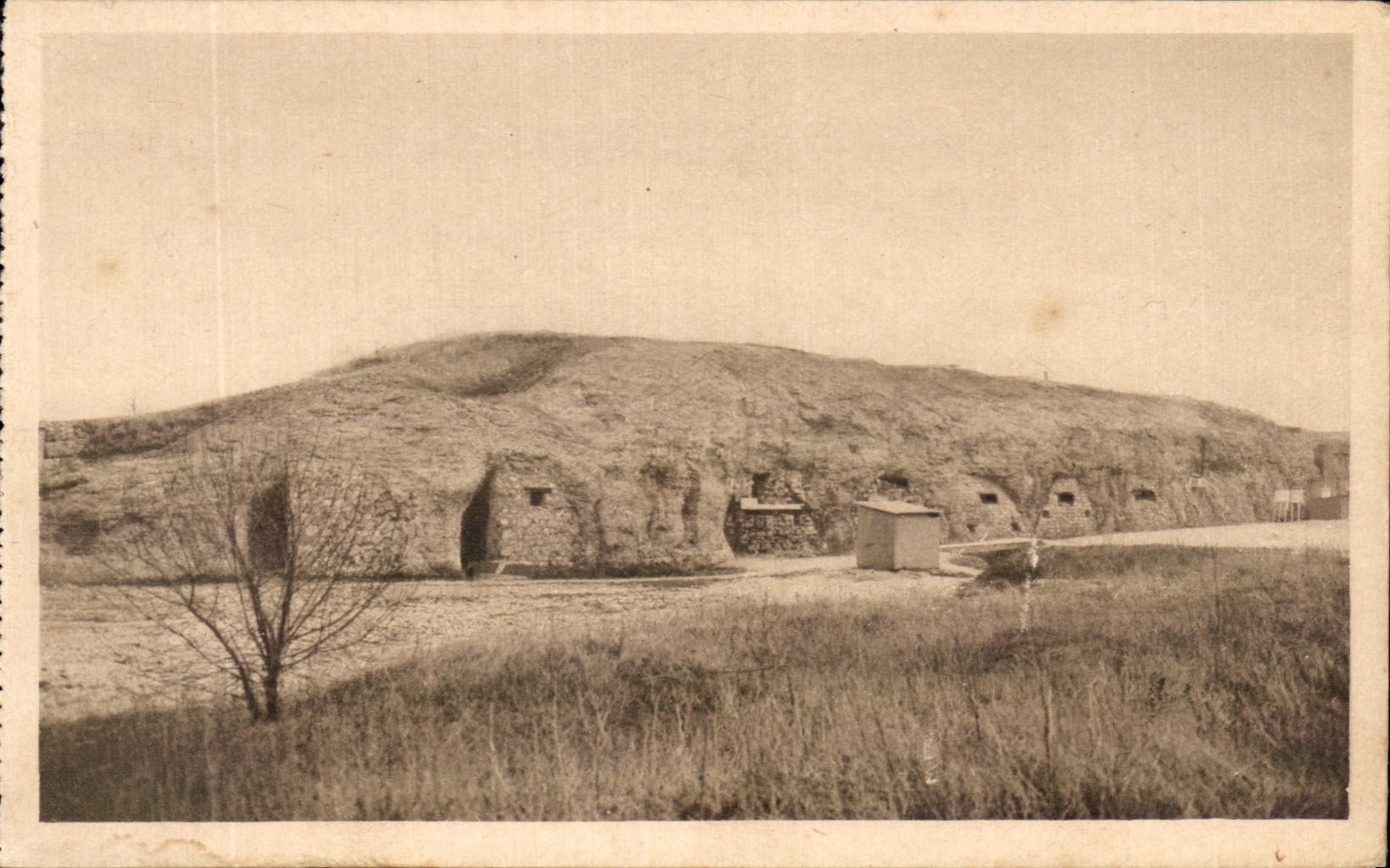 Fort de Vaux — Façade sud côté Verdun — CPAPHIL